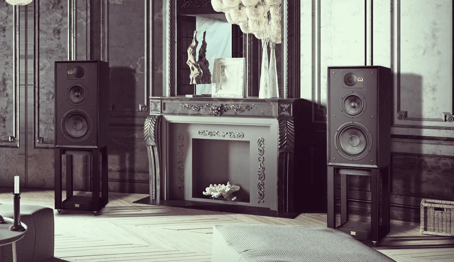 Parlantes Bookshelf Con Pedestal Wharfedale Linton Stand -hifimusic.cl