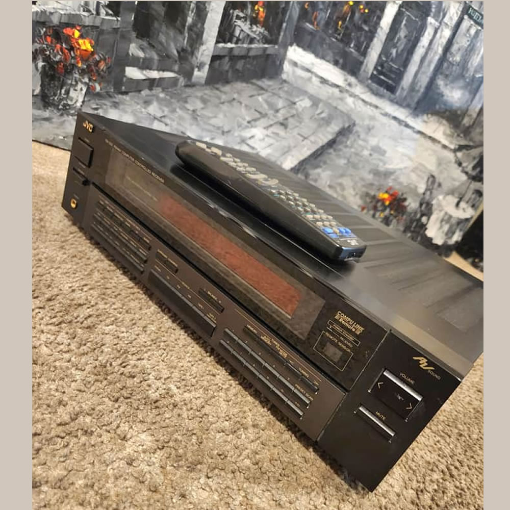 Receiver Stereo JVC RX-503BK SIN CONTROL REMOTO