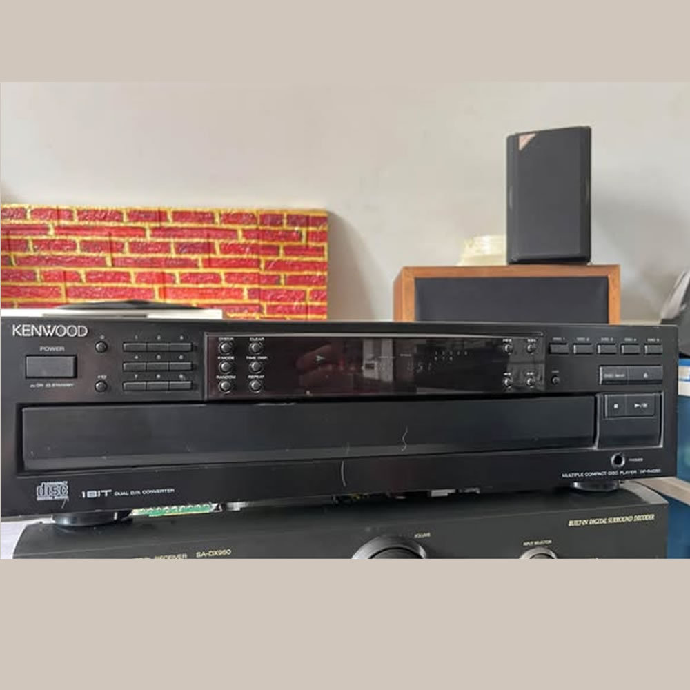 Reproductor de CD Kenwood DP-R4080 Cambiador 5 Discos (Colección)